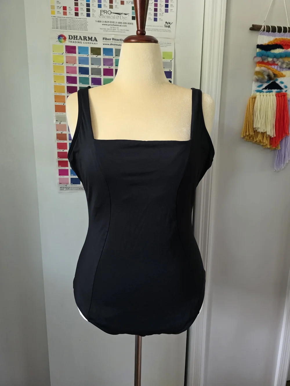 TA3 Classic Black Women's One-Piece Swimsuit - Timeless Swimwear